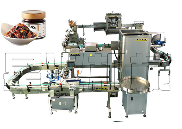 全套辣椒醬灌裝機設(shè)備生產(chǎn)線