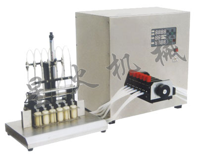 6頭半自動液體食品灌裝機(jī)