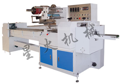 450無(wú)托盤(pán)全自動(dòng)枕式食品包裝機(jī)